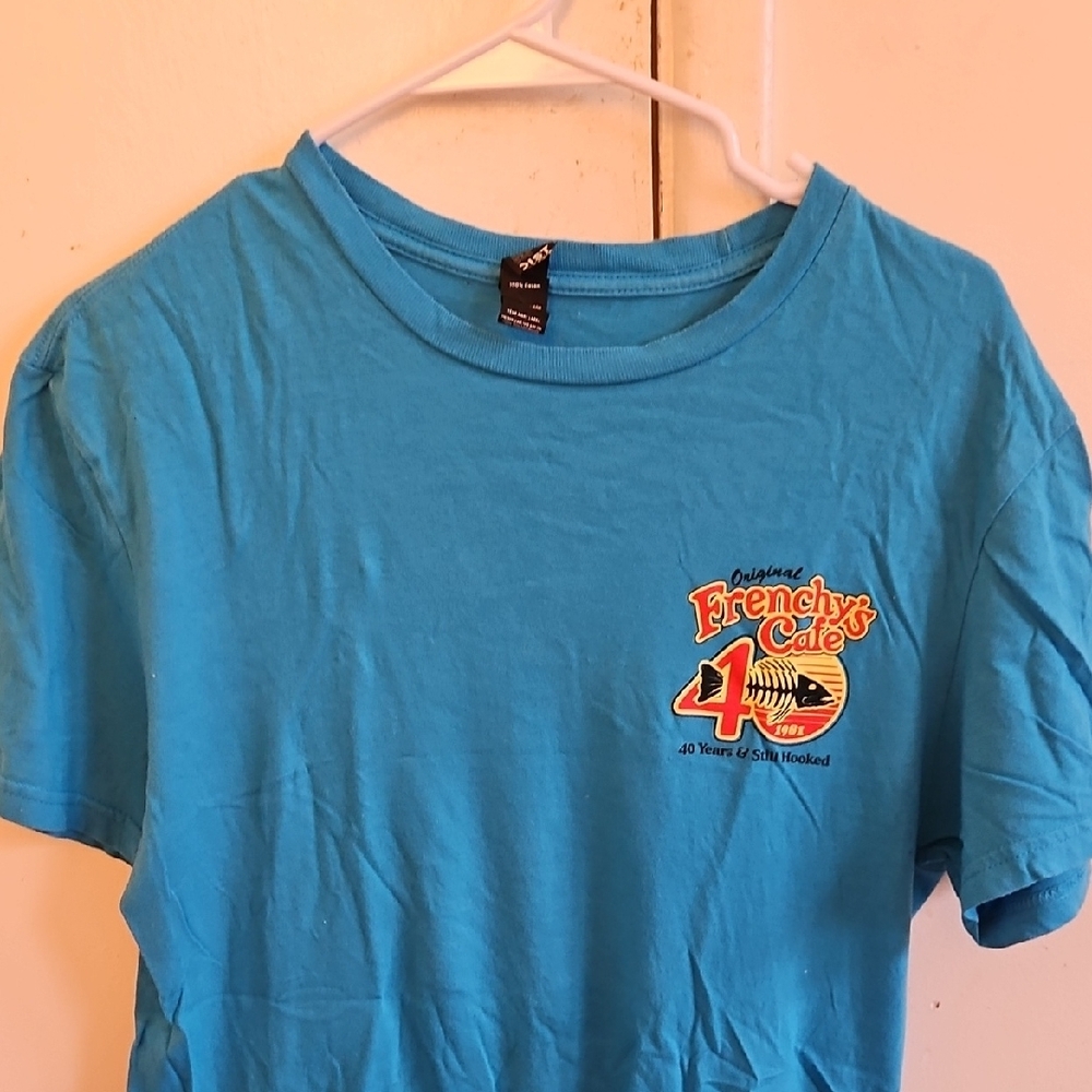 Vintage Mens Shirt "Frenchys Cafe"